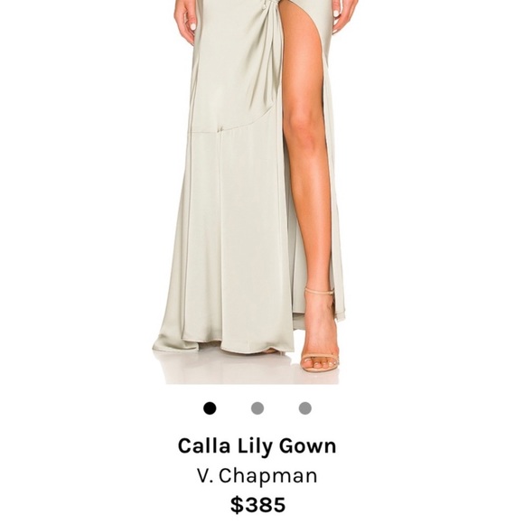 V. Chapman Calla Lily Gown - Picture 3 of 6
